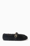 Ferragamo Ballet Flats in Shearling