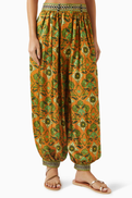 ALEMAIS Cece Pants in Silk Twill