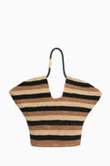 Zimmermann Large Goldentime Tote Bag in Raffia
