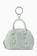 Kate Spade New York Nano Caryall Bag Charm in Shearling