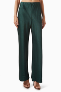 Vince Bias Pants in Satin