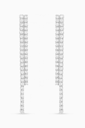 KHAILO SILVER Double Drop Earrings in Sterling Silver