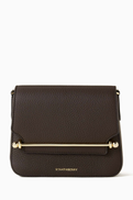Strathberry Mini Ace Crossbody Bag in Grain Leather