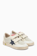 GOLDEN GOOSE Ball Star Strap Sneakers in Suede