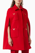 Valentino Garavani Drill Double Cape