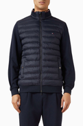Tommy Hilfiger Quilted Zip Sweater