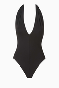 BONDI BORN Blair One-piece Swimsuit in Embodee Fabric