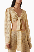 Missoni Cover-up Wrap Top