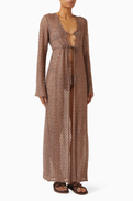 Missoni Tie-front Cover-up