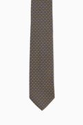 Ferragamo Jacquard Tie in Silk