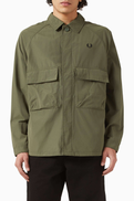 Fred Perry Bedford Cord Overshirt in Cotton