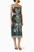 Eres Lakshya Dress in Cotton Blend
