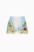 Casablanca Aloha Printed Swim Shorts