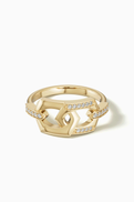Damas Links Forever Linked Diamond Ring in 18kt Gold