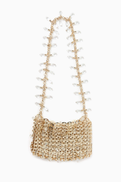 paco rabanne Rabanne Crystal-embellished Shoulder Bag
