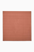 SAINT LAURENT Cassandre Square in Silk Charmeuse