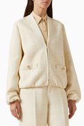Gucci Check-pattern Jacket in Tweed