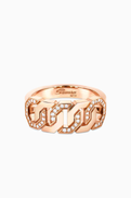 Samra Thaman Diamond Ring in 18kt Rose Gold
