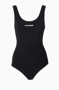 Jil Sander Logo One-piece Swimsuit