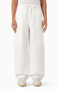 Jil Sander Cargo Pants in Linen-blend