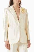 SANDRO Myrella Blazer in Viscose Blend