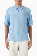 SANDRO Catena Shirt in Viscose