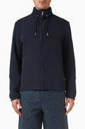 SANDRO Hooded Zip-up Jacket