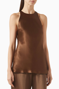 Reformation Saskia Top in Silk