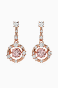 Swarovski Constella Earrings in Gold-tone Metal