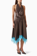 Staud Elira Handkerchief Dress
