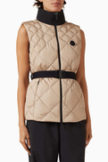 Moncler Bignonia Quilted Vest Jacket