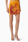 Ph5 Alani Mini Skirt in Viscose Blend