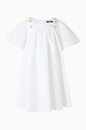 Balmain Button Detailed Dress