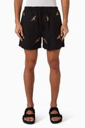 Baziszt Columbus Shorts in Cotton & Silk