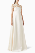 Tracy Studio Geometric Maxi Dress