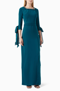 NASS Floral Applique Gown