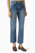 Rag & Bone Harlow Ankle Straight-fit Jeans in Denim