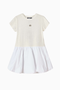 DKNY Flared Logo Dress
