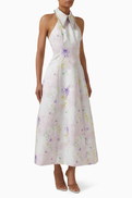 Onori Garden Grace Dress in Satin