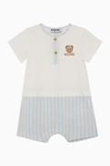 Moschino Teddy Romper in Cotton