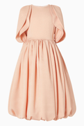 NASS Bubble-hem Maxi Dress
