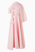 NASS Belted Flared Maxi Dress