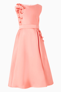 NASS Floral Applique Maxi Gown