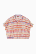 Missoni Chevron-Print Blouse