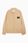 MARC JACOBS Logo Patch Buttoned Jacket