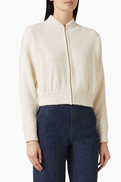 Scanlan Theodore Bomber Jacket in Cashmere