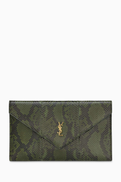 SAINT LAURENT PARIS Pouch in Python
