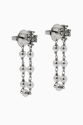 Tory Burch Kira Linear Pearl Earrings