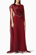 NASS Drape Cape Dress
