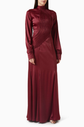 NASS Pintuck Maxi Dress